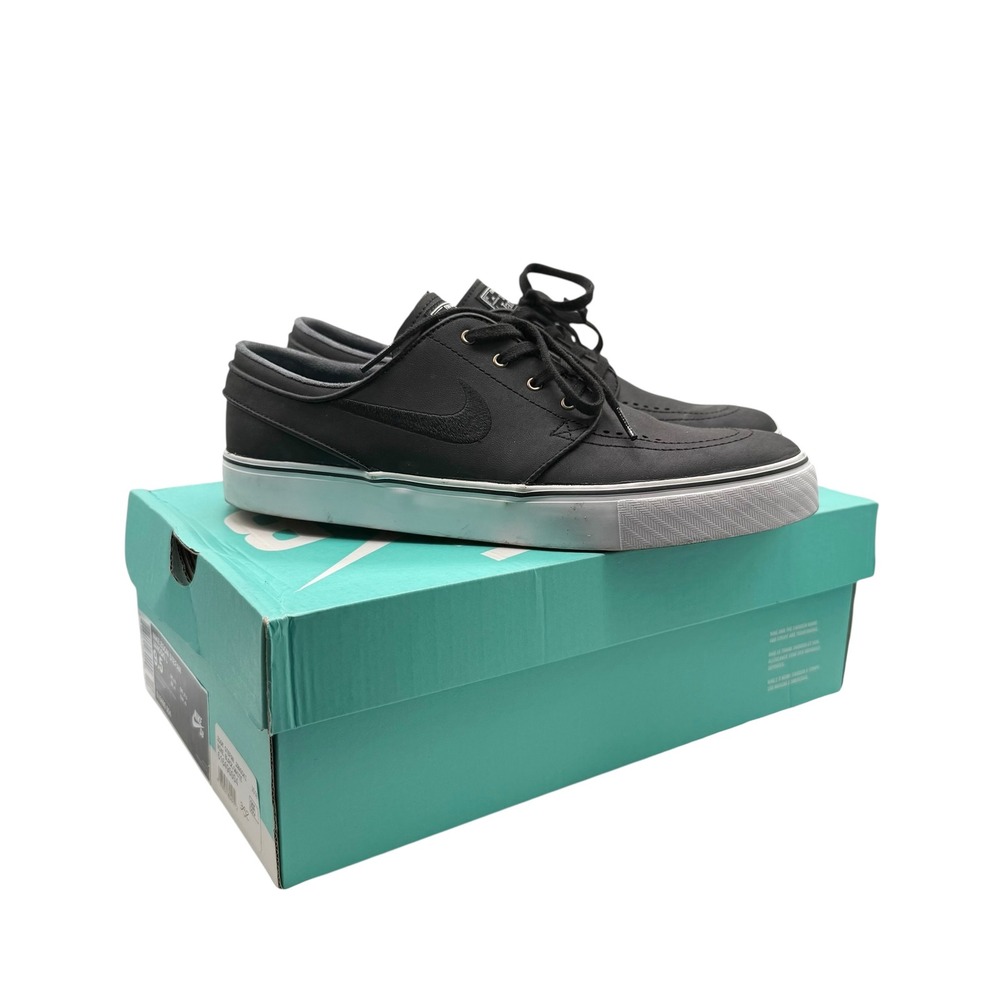 Nike Zoom Stefan Janoski‎ L Shoes Black White Men's Size 9.5